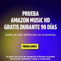 Prueba Amazon Music 3 Meses gratis