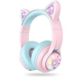 iClever Auriculares infantiles limitador de volumen